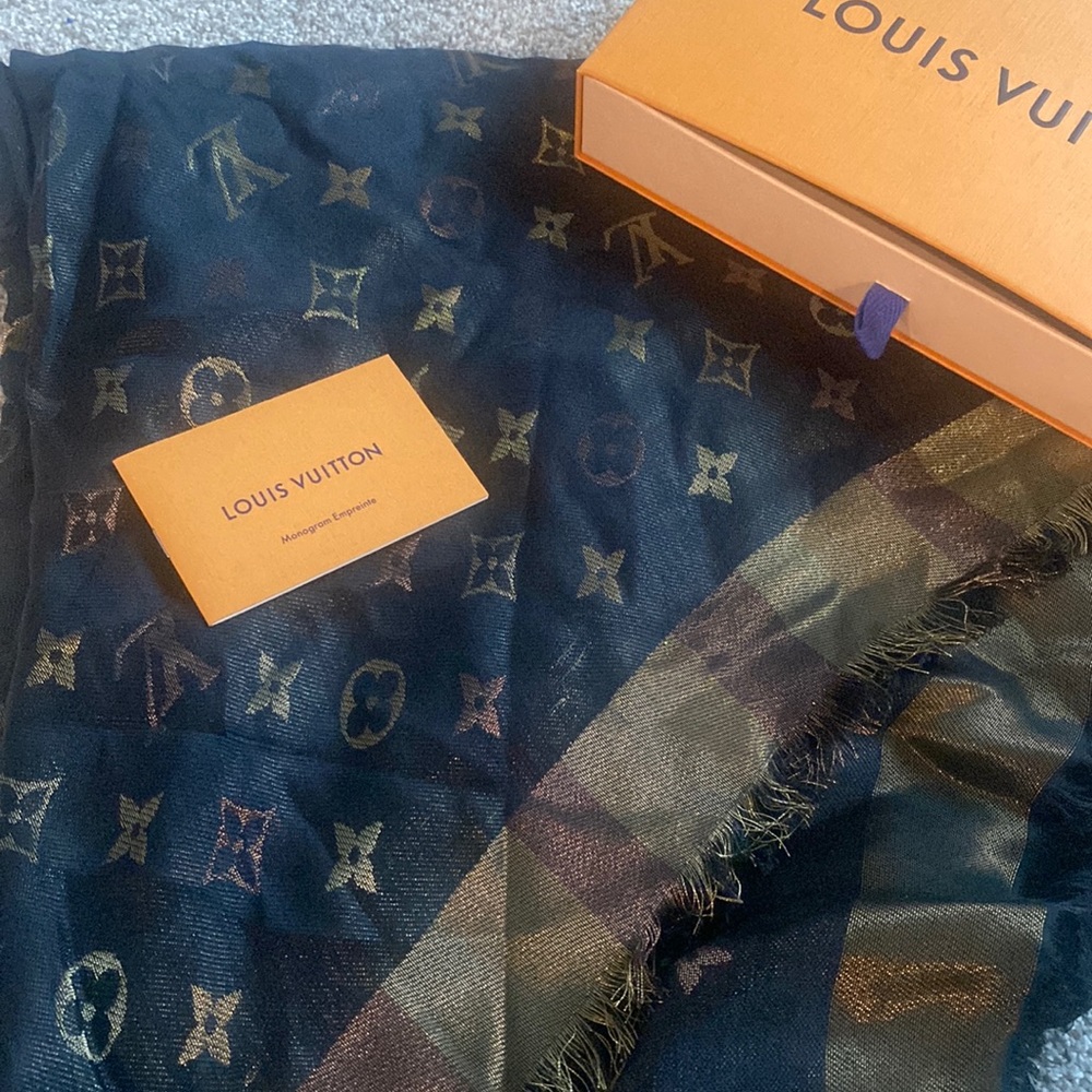 Louis Vuitton silk scarf